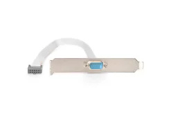DIGITUS Slotblech Adapterkabel D-Sub9/St, IDC 2x 5pin/Bu 0.25m ^ Assmann
