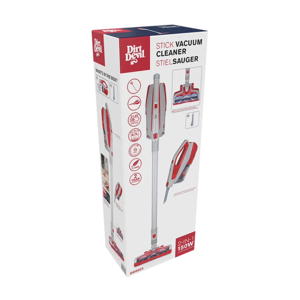 2-in-1 Akku-Staubsauger DD9003, 150W ^ Dirt Devil Best