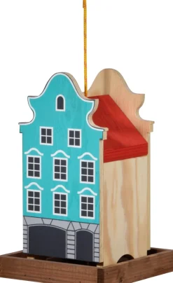 Buntes Deko-Vogelhaus 