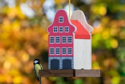 Buntes Deko-Vogelhaus 