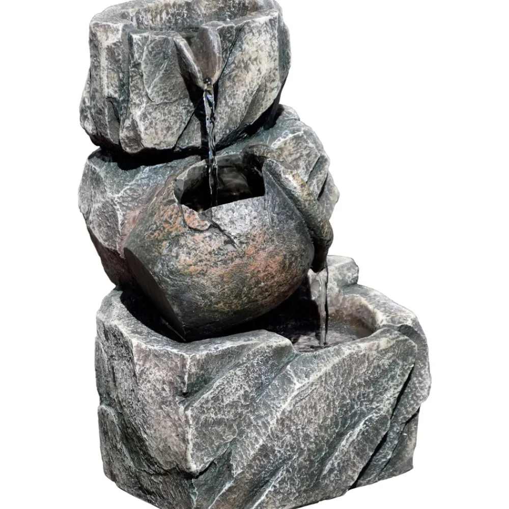 96400e Design-Gartenbrunnen mit Amphore ^ Dobar Best