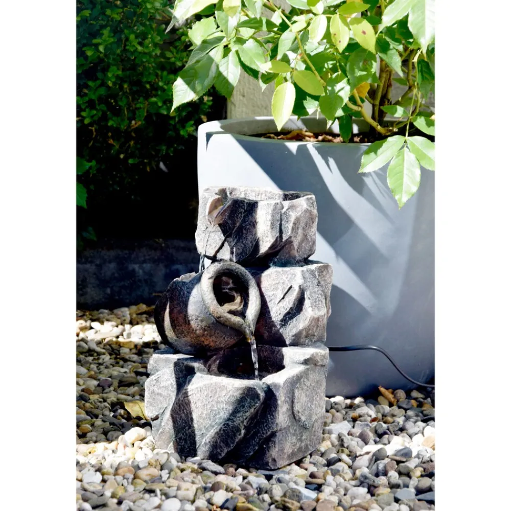 96400e Design-Gartenbrunnen mit Amphore ^ Dobar Best