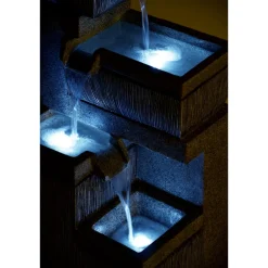 Dobar 96130e Design-Gartenbrunnen mit 4 Stufen Sale