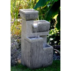 Dobar 96130e Design-Gartenbrunnen mit 4 Stufen Sale