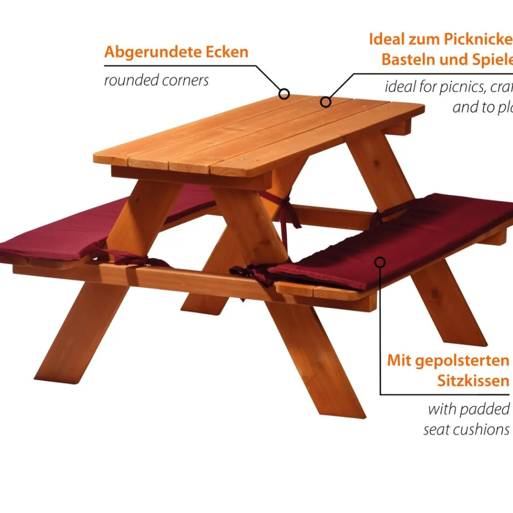 Dobar 94353FSC Kinder-Sitzbank, 89x79x50 cm Hot