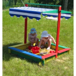 94356FSC Sandkasten mit absenkbarem Dach ^ Dobar Hot