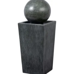 Gartenbrunnen „Apollon“ mit Solar-Panel Wasserspiel Brunnen ^ Dobar Clearance