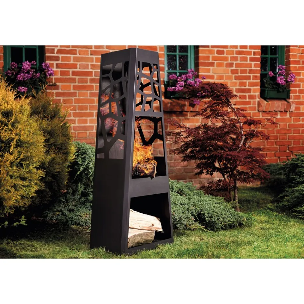 Dobar 35424 Gartenkamin XL, 48x30,5x124 cm Sale