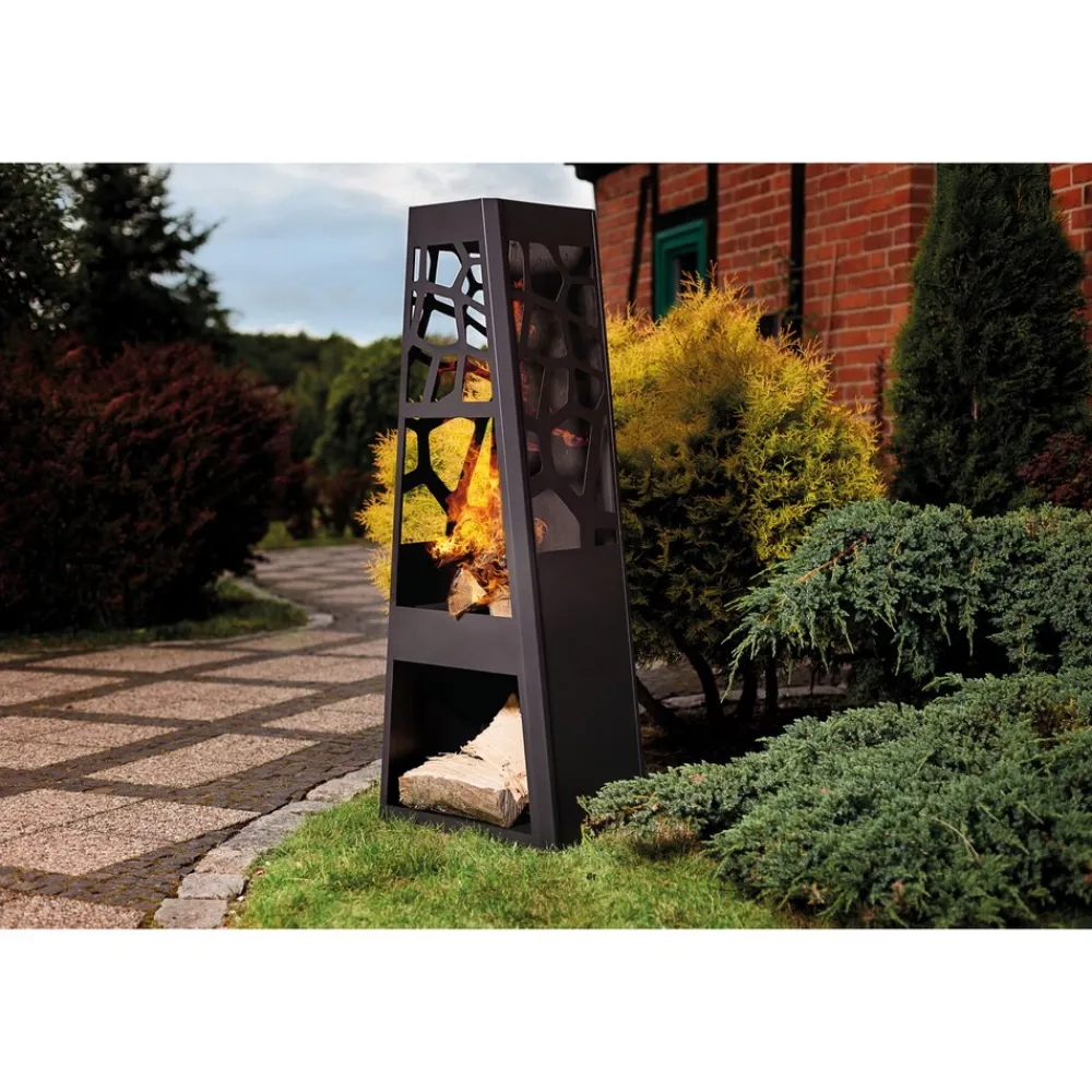 Dobar 35424 Gartenkamin XL, 48x30,5x124 cm Sale