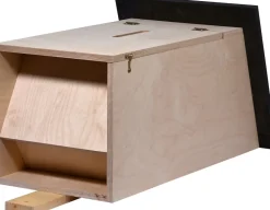 Dobar Hornissenkasten mit braunem Dach Clearance