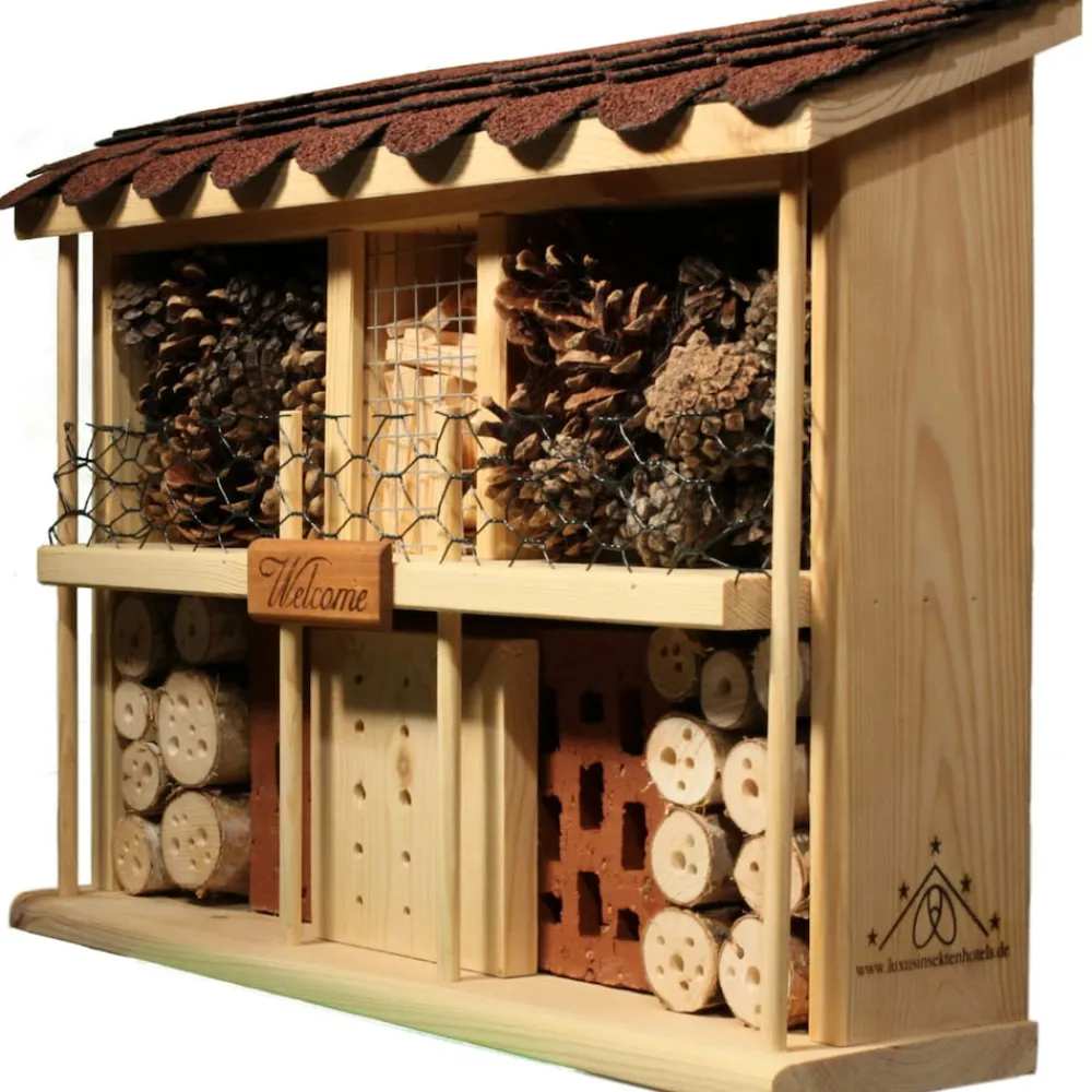 Landhaus Komfort Bausatz für Insektenhotel ^ Dobar Outlet