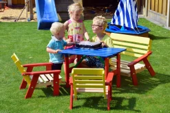 Dobar Mehrfarbige Kindersitzgarnitur mit Tisch Online