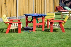 Dobar Mehrfarbige Kindersitzgarnitur mit Tisch Online
