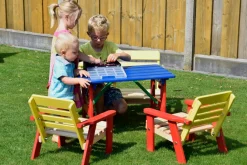 Dobar Mehrfarbige Kindersitzgarnitur mit Tisch Online