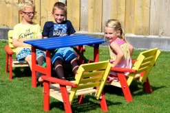 Dobar Mehrfarbige Kindersitzgarnitur mit Tisch Online