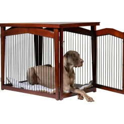 Multifunktion Hundekäfig mit Tischoberfläche Größe L ^ Dobar Discount