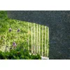 Polyresin-Brunnen mit Pumpe und LED´s, eckig mit Pflanzenoption ^ Dobar Hot