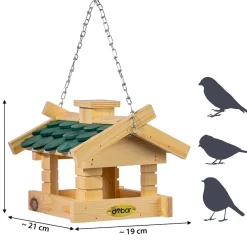 Vogelfutterhaus mit Schindeldach ^ Dobar Online
