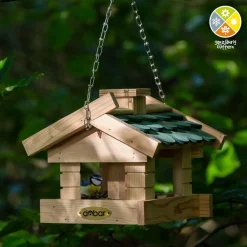 Vogelfutterhaus mit Schindeldach ^ Dobar Online