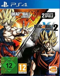 BANDAI NAMCO ENTERTAINEMENT EUROPE Dragon Ball Xenoverse + Xenoverse 2 PS4 New