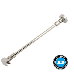 Wandanschluss-Set - Stabilisator für Duschkabine Glas/Wand 300mm, chorm ^ Dusbad Hot