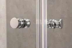 Dusbad Duschkabine/Duschabtrennung Vital 2 / zweiteilige Pendeltür in Nische 1000mm Sale