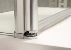 Dusbad Duschkabine/ Duschabtrennung Vital 2 Drehtür rechts + Duschwand links (Kombination) rechts 1000mm links 750mm Sale