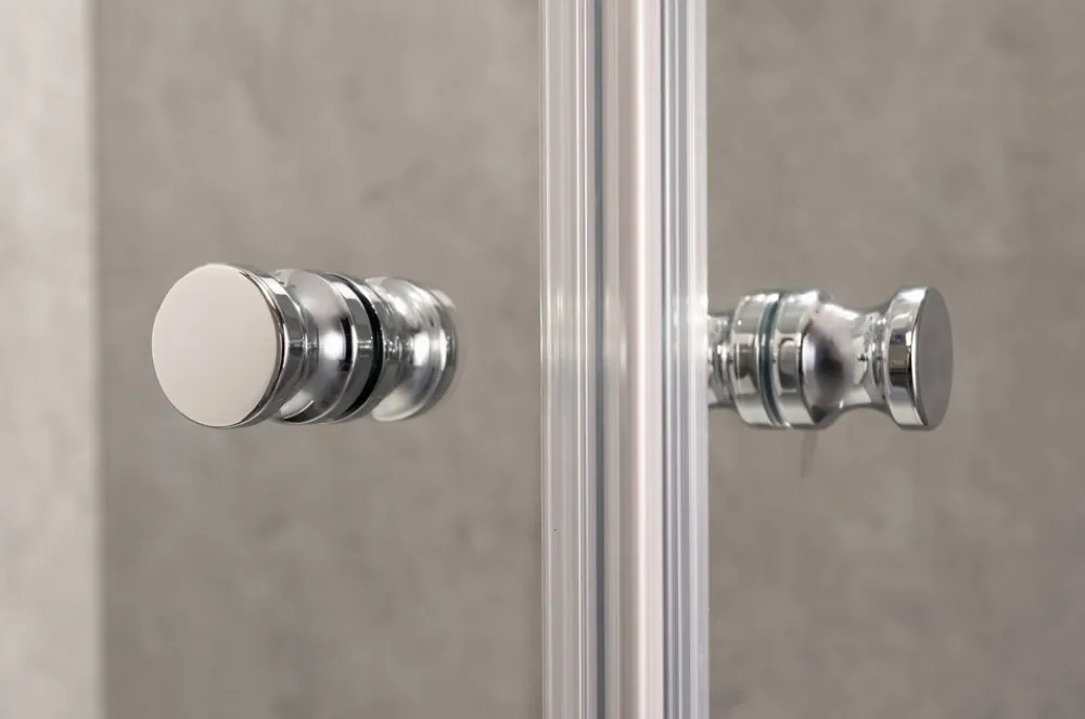 Dusbad Duschkabine/ Duschabtrennung Vital 2 Drehtür rechts + Duschwand links (Kombination) rechts 1000mm links 750mm Sale