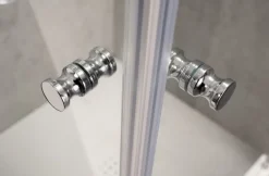 Dusbad Duschkabine/ Duschabtrennung Vital 2 Drehtür rechts + Duschwand links (Kombination) rechts 1000mm links 750mm Sale