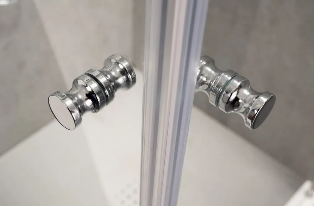 Dusbad Duschkabine/ Duschabtrennung Vital 2 Drehtür rechts + Duschwand links (Kombination) rechts 1000mm links 750mm Sale