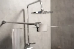 Dusbad Duschkabine/ Duschabtrennung Vital 2 Walk In Solo Seitenwand   1200mm Outlet