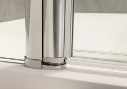 Dusbad Duschkabine/ Duschabtrennung Vital 2 Drehtür links + Duschwand rechts (Kombination) links 800mm rechts 1100mm Outlet