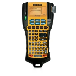 Rhino 5200 im stabilen Hartschalenkoffer Etikettendrucker ^ Dymo Discount