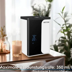 WLAN Ultraschall Luftbefeuchter 5L Smart Life App Fernbedienung ^ Echos Clearance