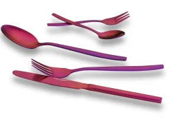  Besteck Set "Positano" 30tlg rot ^ ECHTWERK Clearance