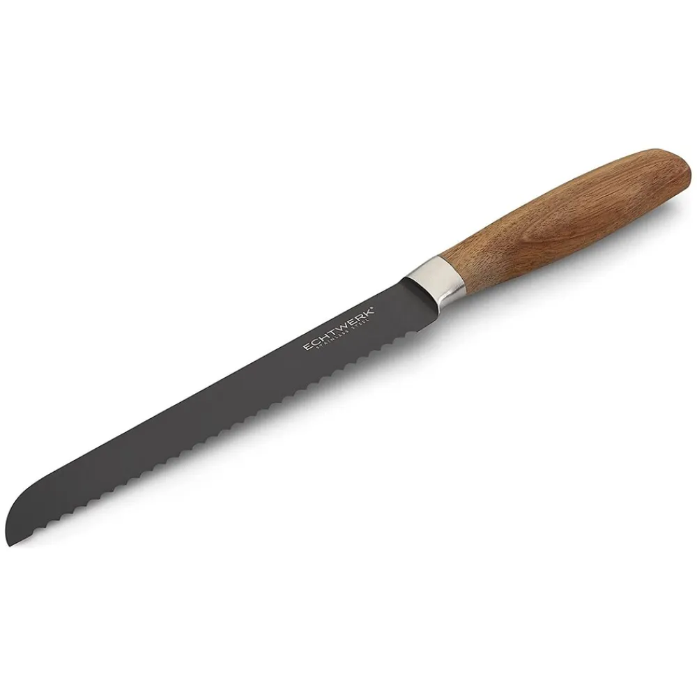 ECHTWERK EW-SM-0351 Brotmesser Classic Black Edition 20cm