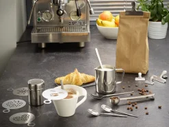 ECHTWERK Kaffeezubehör-Set 23tlg, 350 ml, silber Outlet