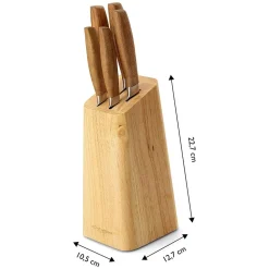 ECHTWERK Küchenmesser Set Classic Black Edition 6tlg EW-SM-0366-2 Discount