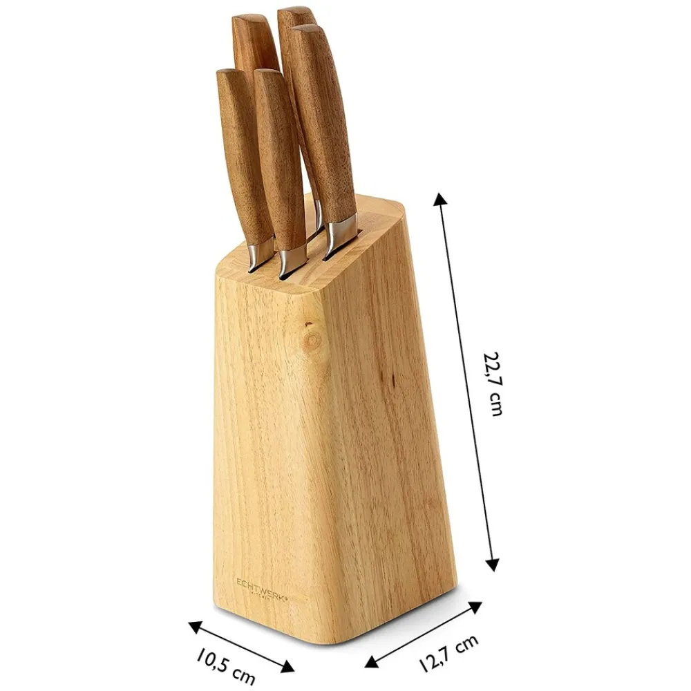 ECHTWERK Küchenmesser Set Classic Black Edition 6tlg EW-SM-0366-2 Discount