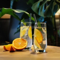 Wasser-Gläser 6er Set, Robuste Trinkgläser, spülmaschinenfest, 340 ml ^ ECHTWERK Best