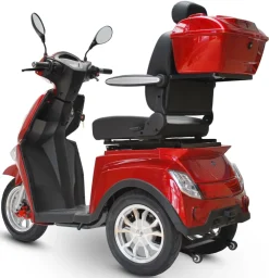 504, Elektromobil 25 km/h 1000 Watt Seniorenmobil, Rot - versch. Farben ^ Eco Engel Discount
