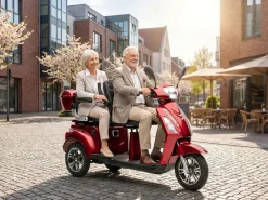E-Seniorenmobil Billy 2.0, Blei-Akku, 3-Rad, 60V, 1000 Watt, normal Sitz, ^ ECONELO Best