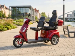 E-Seniorenmobil Billy 2.0, Blei-Akku, 3-Rad, 60V, 1000 Watt, groß Sitz, ^ ECONELO Discount