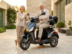 E-Seniorenmobil Yogi-IQ, Lithium-Akku, 3-Rad, 1000 Watt, Schwarz ^ ECONELO Clearance