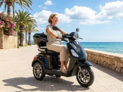 E-Seniorenmobil Yogi-IQ, Lithium-Akku, 3-Rad, 1000 Watt, Schwarz ^ ECONELO Clearance