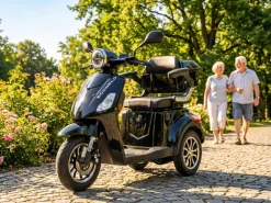E-Seniorenmobil Yogi-IQ, Lithium-Akku, 3-Rad, 1000 Watt, Schwarz ^ ECONELO Clearance