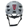 ECO Urban Fahrradhelm, ABS-Hartschale, mit LED-Licht und Reflektionsstreifen, Größe: 59-61 cm, Farbe: grau ^ Prophete Sale