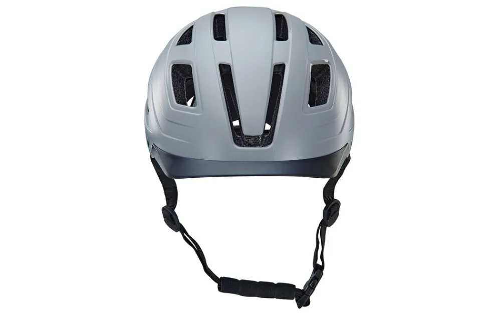ECO Urban Fahrradhelm, ABS-Hartschale, mit LED-Licht und Reflektionsstreifen, Größe: 59-61 cm, Farbe: grau ^ Prophete Sale