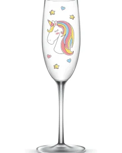 EinhornLiebe - Sektgläser Set - Einhorn Glas Bye Bye Reality (2 Stück) Proseccogläser Gläser Hot