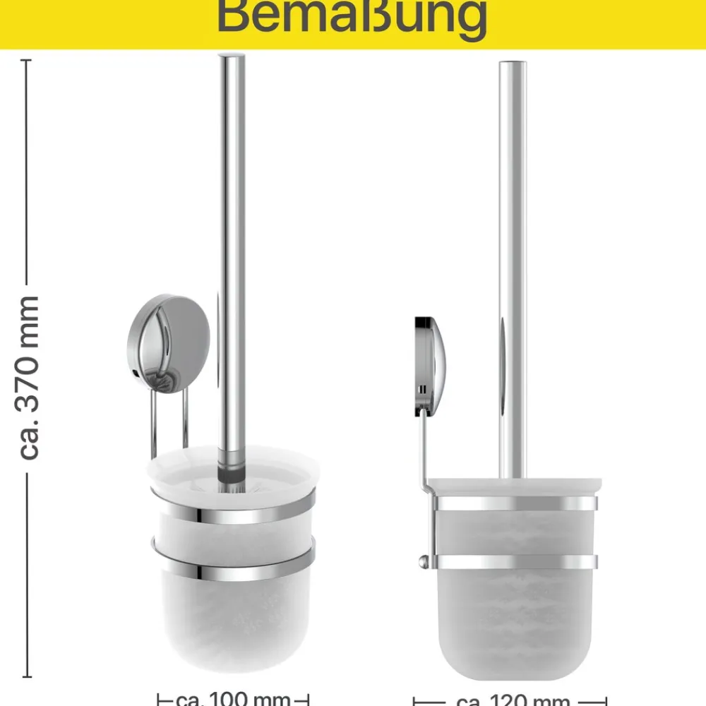 Eisl WC Bürstengarnitur ohne bohren Discount